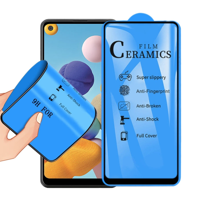 Película de cerámica de cubierta completa con pegamento completo 2.5D, For Xiaomi Mi 9T, For Xiaomi Mi Play, For Xiaomi Redmi K30, For Samsung Galaxy A01, For Xiaomi Redmi Note 8, For Samsung Galaxy A21, For Xiaomi Redmi Note 8T, For Samsung Galaxy A20...