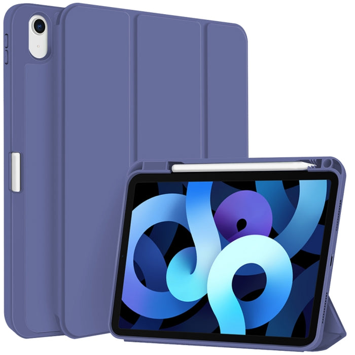 Funda para tableta de cuero inteligente de TPU de 3 pliegues con ranura para bolígrafo, For iPad Pro 13 2025 / 2024, For iPad Pro 11 2025 / 2024, For iPad 2025 / 2022, For iPad Air 11 2025 / 2024, For iPad mini 2024 / mini 6, For iPad Pro 12.9         ...