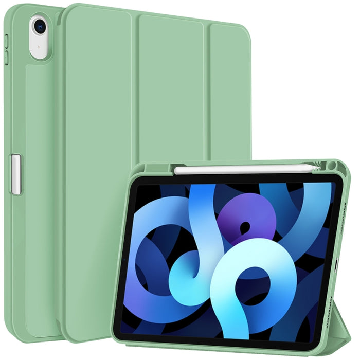 Funda para tableta de cuero inteligente de TPU de 3 pliegues con ranura para bolígrafo, For iPad Pro 13 2025 / 2024, For iPad Pro 11 2025 / 2024, For iPad 2025 / 2022, For iPad Air 11 2025 / 2024, For iPad mini 2024 / mini 6, For iPad Pro 12.9         ...