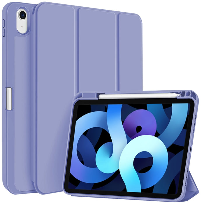 Funda para tableta de cuero inteligente de TPU de 3 pliegues con ranura para bolígrafo, For iPad Pro 13 2025 / 2024, For iPad Pro 11 2025 / 2024, For iPad 2025 / 2022, For iPad Air 11 2025 / 2024, For iPad mini 2024 / mini 6, For iPad Pro 12.9         ...