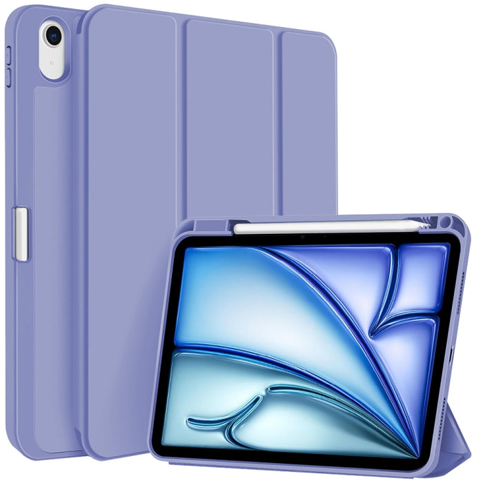 Funda para tableta de cuero inteligente de TPU de 3 pliegues con ranura para bolígrafo, For iPad Pro 13 2025 / 2024, For iPad Pro 11 2025 / 2024, For iPad 2025 / 2022, For iPad Air 11 2025 / 2024, For iPad mini 2024 / mini 6, For iPad Pro 12.9         ...