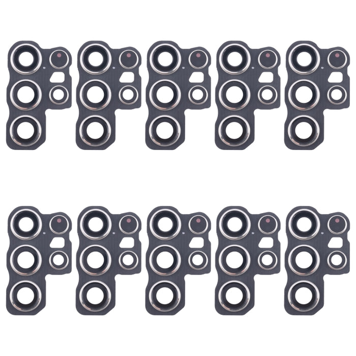 10 Uds. Cubierta de lente de cámara trasera Original, For Samsung Galaxy C55 SM-C556, For Samsung Galaxy M55 SM-M556, For Samsung Galaxy S24 Ultra SM-S928B, For Samsung Galaxy S24+ SM-S926B, For Samsung Galaxy A54 SM-A546B
