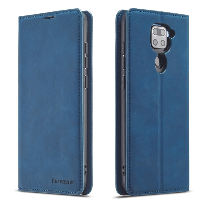 Forwenw Dream Series Oil Edge Fuerte magnetismo Funda de cuero con tapa horizontal con soporte y ranuras para tarjetas y billetera y marco de fotos, For Samsung Galaxy A21s, For Samsung Galaxy Note20, For Samsung Galaxy Note20 Ultra                    ...