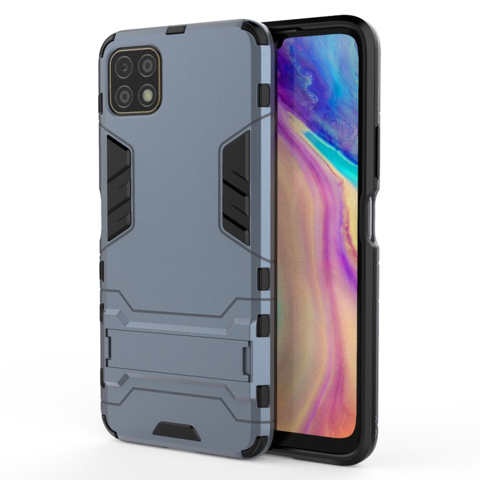Funda protectora PC + TPU a prueba de golpes con soporte, For Xiaomi Redmi 9A, For Xiaomi Redmi 9C, For Huawei Enjoy 20