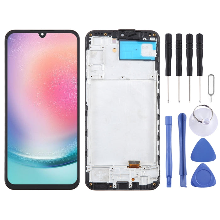 Pantalla LCD OLED para digitalizador de montaje completo con marco