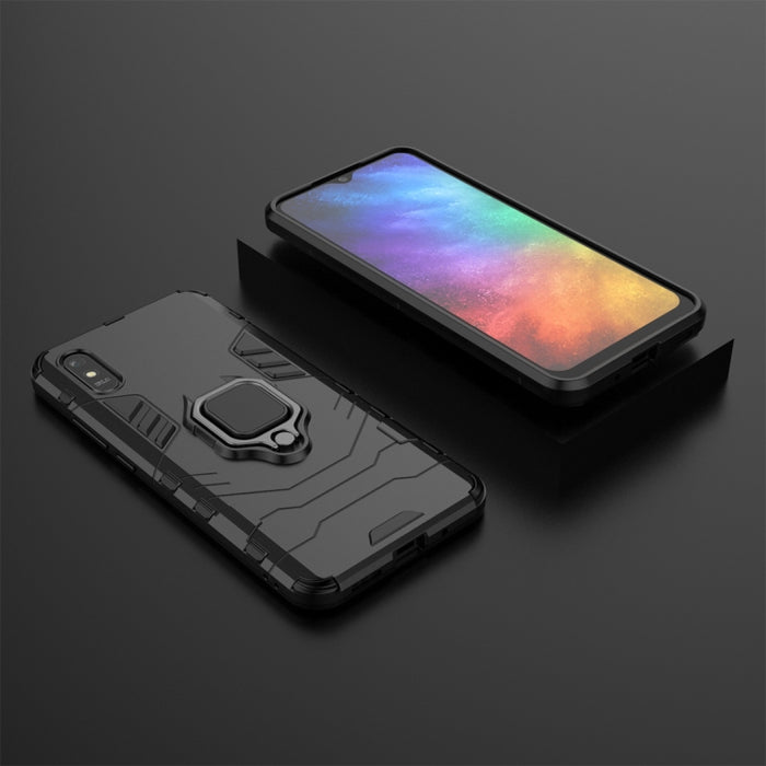 Funda protectora anticaída de PC + TPU con soporte de anillo magnético, For Xiaomi Redmi 9A, For Xiaomi Redmi 9C, For Huawei Enjoy 20, For Huawei Maimang 9, For OPPO Realme C11