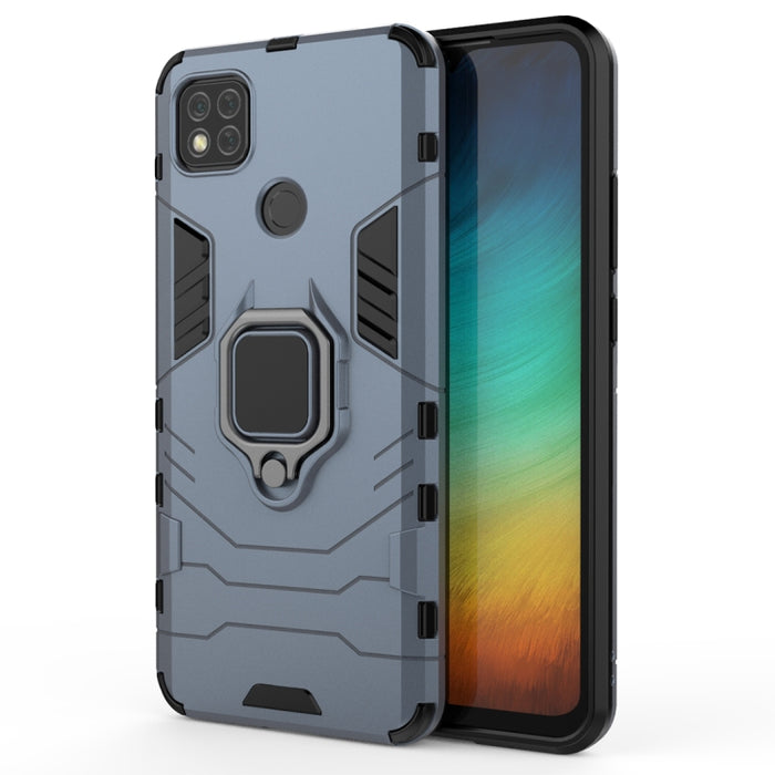 Funda protectora anticaída de PC + TPU con soporte de anillo magnético, For Xiaomi Redmi 9A, For Xiaomi Redmi 9C, For Huawei Enjoy 20, For Huawei Maimang 9, For OPPO Realme C11