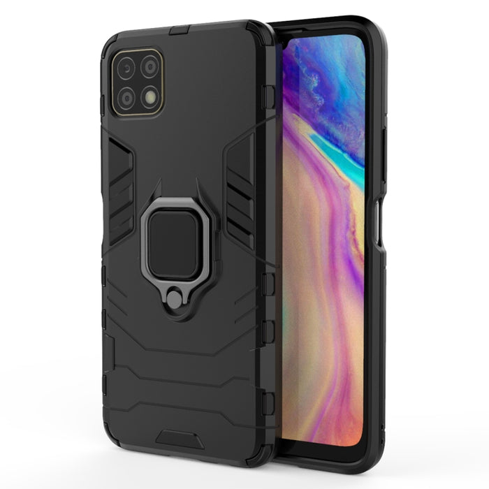 Funda protectora anticaída de PC + TPU con soporte de anillo magnético, For Xiaomi Redmi 9A, For Xiaomi Redmi 9C, For Huawei Enjoy 20, For Huawei Maimang 9, For OPPO Realme C11