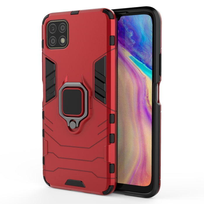 Funda protectora anticaída de PC + TPU con soporte de anillo magnético, For Xiaomi Redmi 9A, For Xiaomi Redmi 9C, For Huawei Enjoy 20, For Huawei Maimang 9, For OPPO Realme C11