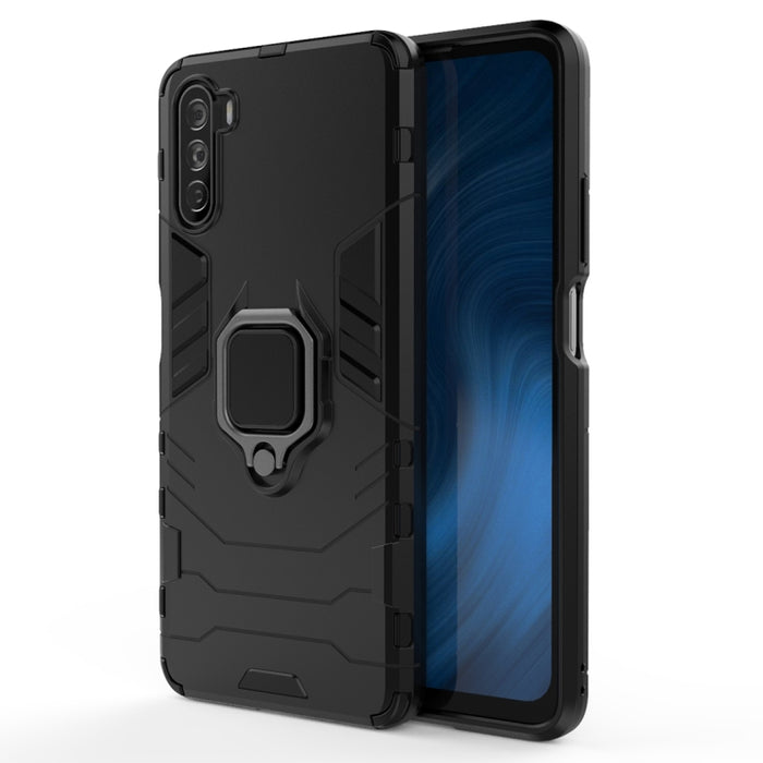Funda protectora anticaída de PC + TPU con soporte de anillo magnético, For Xiaomi Redmi 9A, For Xiaomi Redmi 9C, For Huawei Enjoy 20, For Huawei Maimang 9, For OPPO Realme C11