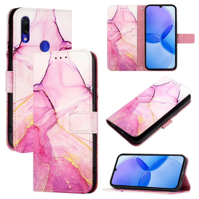 PT003 Funda de teléfono de cuero con tapa y patrón de mármol, For Xiaomi Poco X3 GT, For Xiaomi Mi 11 Ultra, For Xiaomi Mi 11 Pro, For Xiaomi Mi 11, For Xiaomi Redmi 10X 4G, For Xiaomi Redmi Note 9 4G Global, For Xiaomi Mi 10T / 10T Pro 5G / Redmi K30S...