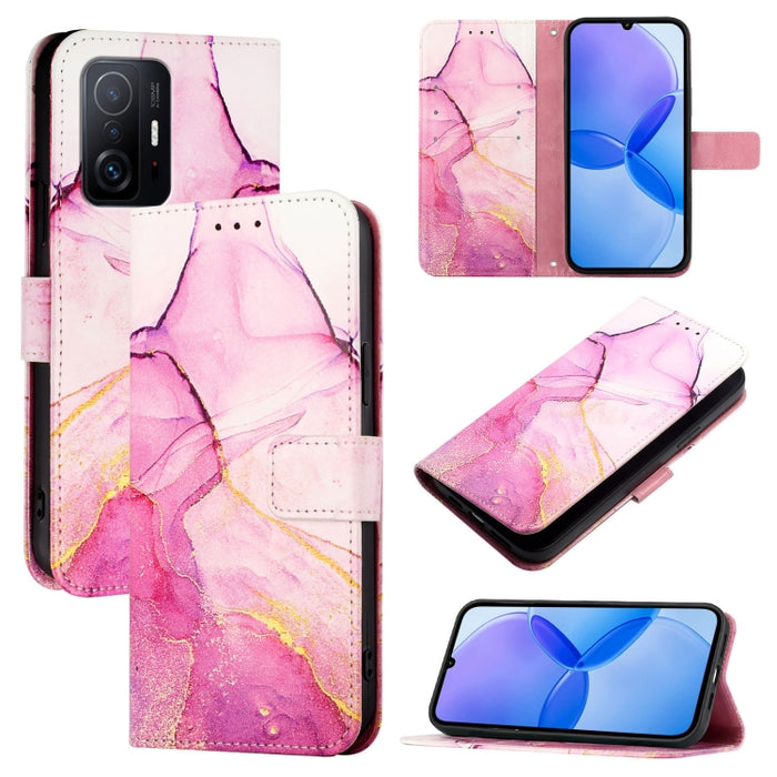 PT003 Funda de teléfono de cuero con tapa y patrón de mármol, For Xiaomi Poco F6, For Xiaomi Poco X6 Neo 5G Global, For Xiaomi 14 Ultra, For Xiaomi 14 Pro, For Xiaomi 14, For Xiaomi Redmi Note 12R / Poco M6 Pro 5G                                       ...