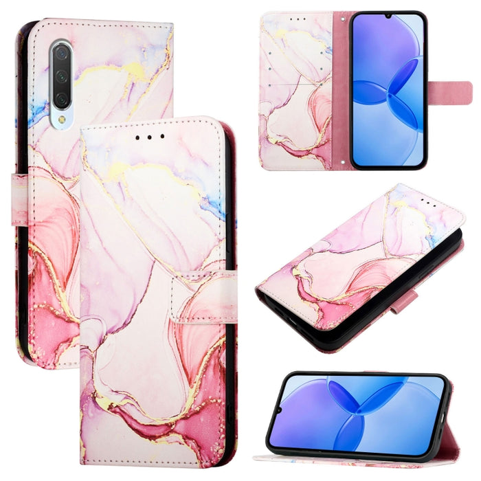 PT003 Funda de teléfono de cuero con tapa y patrón de mármol, For Xiaomi Poco X3 GT, For Xiaomi Mi 11 Ultra, For Xiaomi Mi 11 Pro, For Xiaomi Mi 11, For Xiaomi Redmi 10X 4G, For Xiaomi Redmi Note 9 4G Global, For Xiaomi Mi 10T / 10T Pro 5G / Redmi K30S...