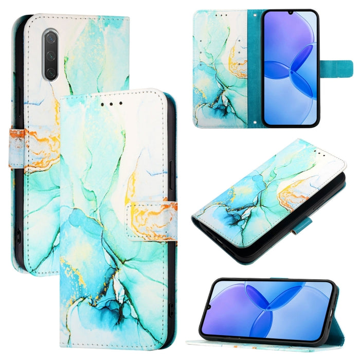 PT003 Funda de teléfono de cuero con tapa y patrón de mármol, For Xiaomi Poco X3 GT, For Xiaomi Mi 11 Ultra, For Xiaomi Mi 11 Pro, For Xiaomi Mi 11, For Xiaomi Redmi 10X 4G, For Xiaomi Redmi Note 9 4G Global, For Xiaomi Mi 10T / 10T Pro 5G / Redmi K30S...