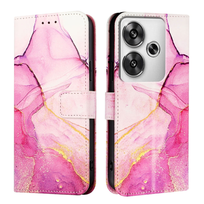 PT003 Funda de teléfono de cuero con tapa y patrón de mármol, For Xiaomi Poco F6, For Xiaomi Poco X6 Neo 5G Global, For Xiaomi 14 Ultra, For Xiaomi 14 Pro, For Xiaomi 14, For Xiaomi Redmi Note 12R / Poco M6 Pro 5G                                       ...