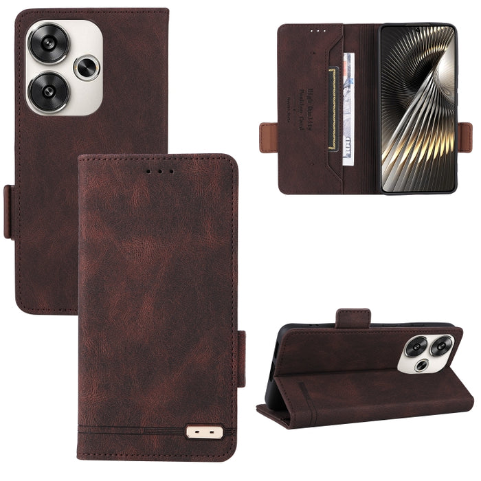 Funda de teléfono de cuero con cierre magnético, For Redmi Turbo 5 Max / Poco X8 Pro Max 5G, For Redmi Note 15 Pro+ 5G 163.3mm / Poco M8 Pro 5G, For Redmi Note 15 5G / 4G 164mm / Poco M8 5G, For Redmi K90 Pro Max 5G / Poco F8 Ultra                     ...