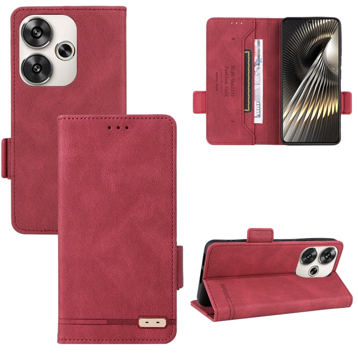Funda de teléfono de cuero con cierre magnético, For Redmi Turbo 5 Max / Poco X8 Pro Max 5G, For Redmi Note 15 Pro+ 5G 163.3mm / Poco M8 Pro 5G, For Redmi Note 15 5G / 4G 164mm / Poco M8 5G, For Redmi K90 Pro Max 5G / Poco F8 Ultra                     ...