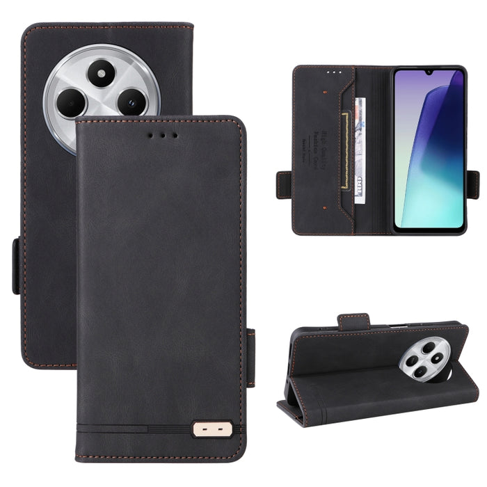 Funda de teléfono de cuero con cierre magnético, For Redmi Turbo 5 Max / Poco X8 Pro Max 5G, For Redmi Note 15 Pro+ 5G 163.3mm / Poco M8 Pro 5G, For Redmi Note 15 5G / 4G 164mm / Poco M8 5G, For Redmi K90 Pro Max 5G / Poco F8 Ultra                     ...