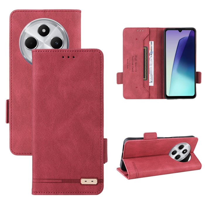 Funda de teléfono de cuero con cierre magnético, For Redmi Turbo 5 Max / Poco X8 Pro Max 5G, For Redmi Note 15 Pro+ 5G 163.3mm / Poco M8 Pro 5G, For Redmi Note 15 5G / 4G 164mm / Poco M8 5G, For Redmi K90 Pro Max 5G / Poco F8 Ultra                     ...