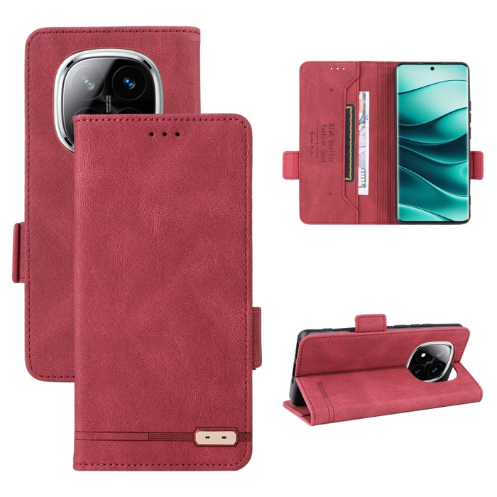 Funda de teléfono de cuero con cierre magnético, For Redmi Turbo 5 Max / Poco X8 Pro Max 5G, For Redmi Note 15 Pro+ 5G 163.3mm / Poco M8 Pro 5G, For Redmi Note 15 5G / 4G 164mm / Poco M8 5G, For Redmi K90 Pro Max 5G / Poco F8 Ultra                     ...