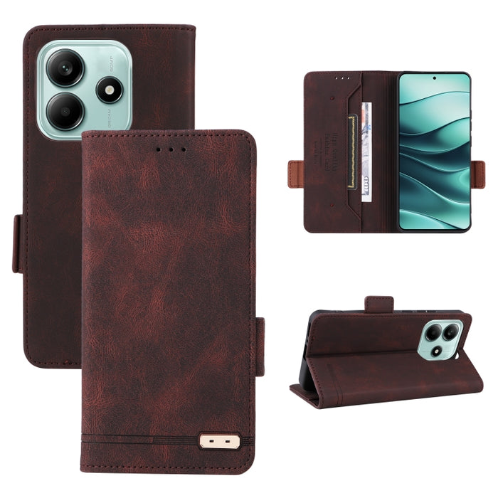 Funda de teléfono de cuero con cierre magnético, For Redmi Turbo 5 Max / Poco X8 Pro Max 5G, For Redmi Note 15 Pro+ 5G 163.3mm / Poco M8 Pro 5G, For Redmi Note 15 5G / 4G 164mm / Poco M8 5G, For Redmi K90 Pro Max 5G / Poco F8 Ultra                     ...