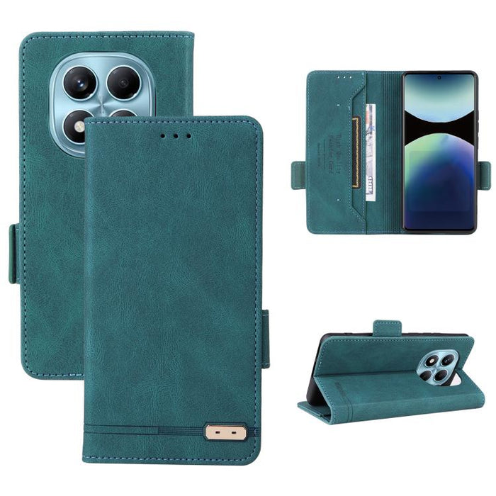 Funda de teléfono de cuero con cierre magnético, For Redmi Turbo 5 Max / Poco X8 Pro Max 5G, For Redmi Note 15 Pro+ 5G 163.3mm / Poco M8 Pro 5G, For Redmi Note 15 5G / 4G 164mm / Poco M8 5G, For Redmi K90 Pro Max 5G / Poco F8 Ultra                     ...
