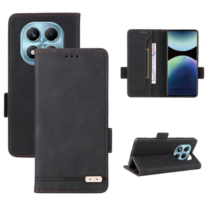 Funda de teléfono de cuero con cierre magnético, For Redmi Turbo 5 Max / Poco X8 Pro Max 5G, For Redmi Note 15 Pro+ 5G 163.3mm / Poco M8 Pro 5G, For Redmi Note 15 5G / 4G 164mm / Poco M8 5G, For Redmi K90 Pro Max 5G / Poco F8 Ultra                     ...