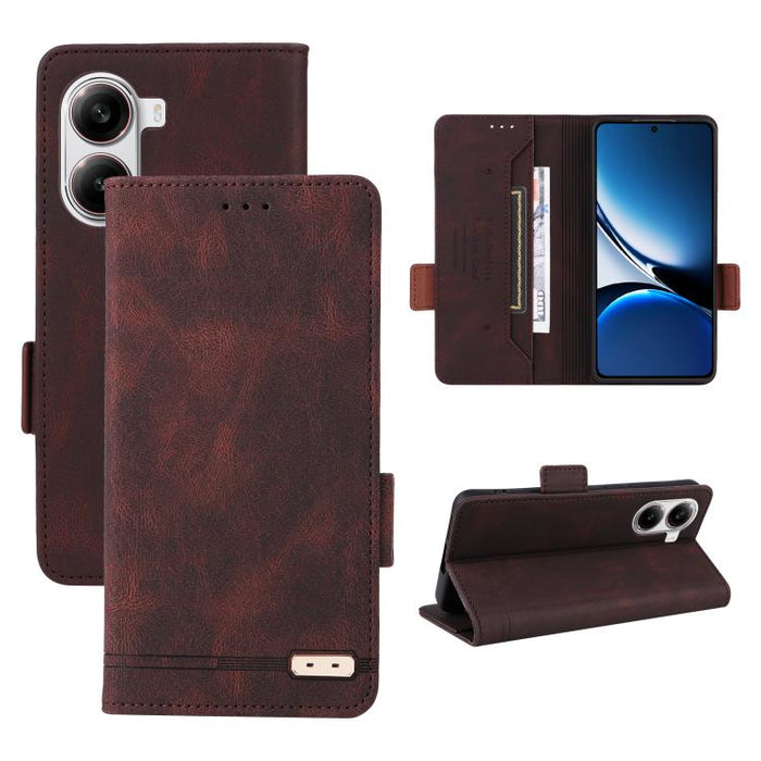 Funda de teléfono de cuero con cierre magnético, For Redmi Turbo 5 Max / Poco X8 Pro Max 5G, For Redmi Note 15 Pro+ 5G 163.3mm / Poco M8 Pro 5G, For Redmi Note 15 5G / 4G 164mm / Poco M8 5G, For Redmi K90 Pro Max 5G / Poco F8 Ultra                     ...