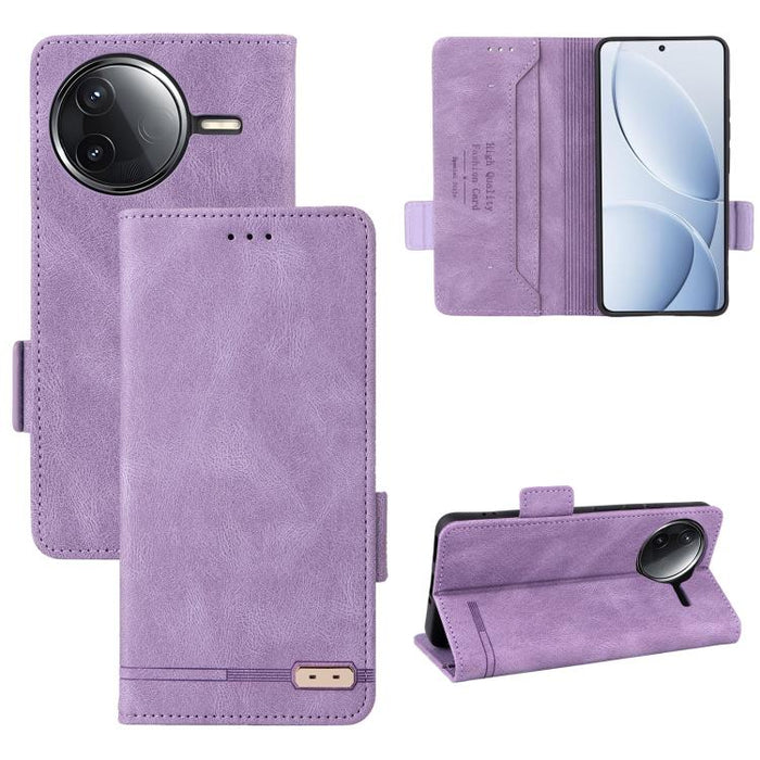Funda de teléfono de cuero con cierre magnético, For Redmi Turbo 5 Max / Poco X8 Pro Max 5G, For Redmi Note 15 Pro+ 5G 163.3mm / Poco M8 Pro 5G, For Redmi Note 15 5G / 4G 164mm / Poco M8 5G, For Redmi K90 Pro Max 5G / Poco F8 Ultra                     ...