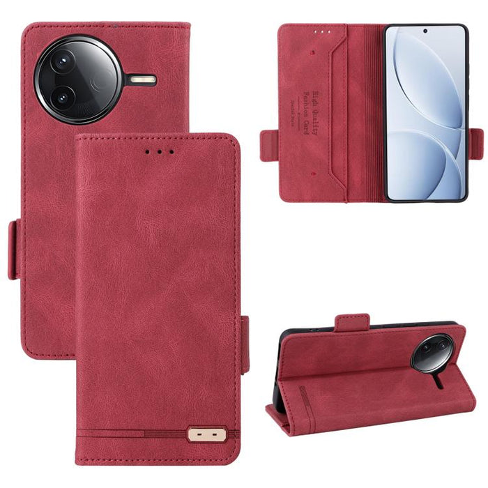 Funda de teléfono de cuero con cierre magnético, For Redmi Turbo 5 Max / Poco X8 Pro Max 5G, For Redmi Note 15 Pro+ 5G 163.3mm / Poco M8 Pro 5G, For Redmi Note 15 5G / 4G 164mm / Poco M8 5G, For Redmi K90 Pro Max 5G / Poco F8 Ultra                     ...
