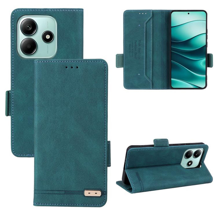 Funda de teléfono de cuero con cierre magnético, For Redmi Turbo 5 Max / Poco X8 Pro Max 5G, For Redmi Note 15 Pro+ 5G 163.3mm / Poco M8 Pro 5G, For Redmi Note 15 5G / 4G 164mm / Poco M8 5G, For Redmi K90 Pro Max 5G / Poco F8 Ultra                     ...