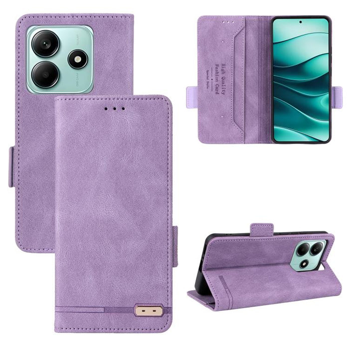 Funda de teléfono de cuero con cierre magnético, For Redmi Turbo 5 Max / Poco X8 Pro Max 5G, For Redmi Note 15 Pro+ 5G 163.3mm / Poco M8 Pro 5G, For Redmi Note 15 5G / 4G 164mm / Poco M8 5G, For Redmi K90 Pro Max 5G / Poco F8 Ultra                     ...