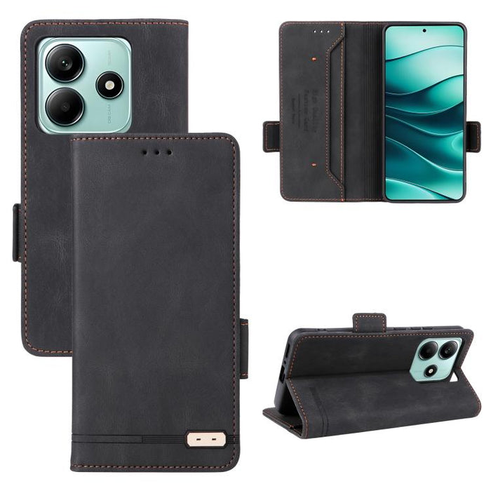 Funda de teléfono de cuero con cierre magnético, For Redmi Turbo 5 Max / Poco X8 Pro Max 5G, For Redmi Note 15 Pro+ 5G 163.3mm / Poco M8 Pro 5G, For Redmi Note 15 5G / 4G 164mm / Poco M8 5G, For Redmi K90 Pro Max 5G / Poco F8 Ultra                     ...