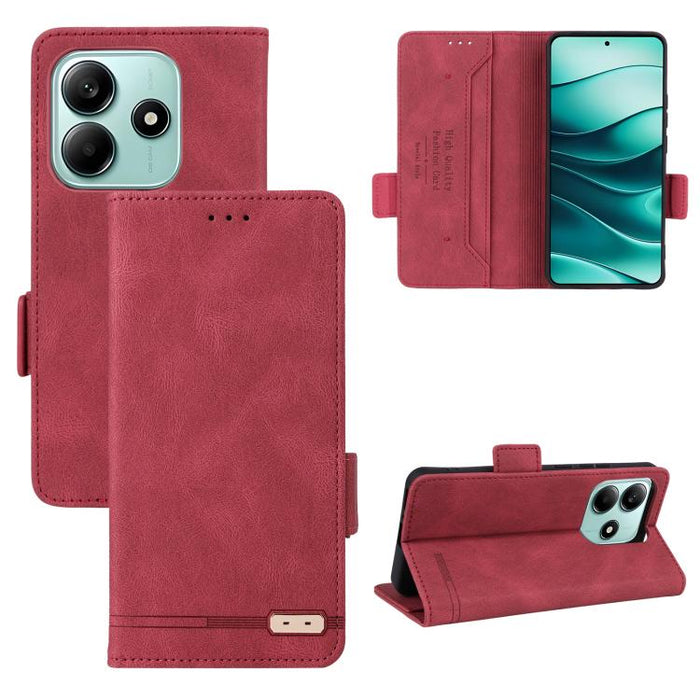 Funda de teléfono de cuero con cierre magnético, For Redmi Turbo 5 Max / Poco X8 Pro Max 5G, For Redmi Note 15 Pro+ 5G 163.3mm / Poco M8 Pro 5G, For Redmi Note 15 5G / 4G 164mm / Poco M8 5G, For Redmi K90 Pro Max 5G / Poco F8 Ultra                     ...