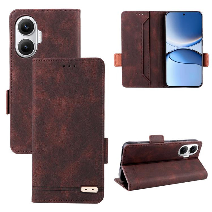 Funda de teléfono de cuero con cierre magnético, For Redmi Turbo 5 Max / Poco X8 Pro Max 5G, For Redmi Note 15 Pro+ 5G 163.3mm / Poco M8 Pro 5G, For Redmi Note 15 5G / 4G 164mm / Poco M8 5G, For Redmi K90 Pro Max 5G / Poco F8 Ultra                     ...
