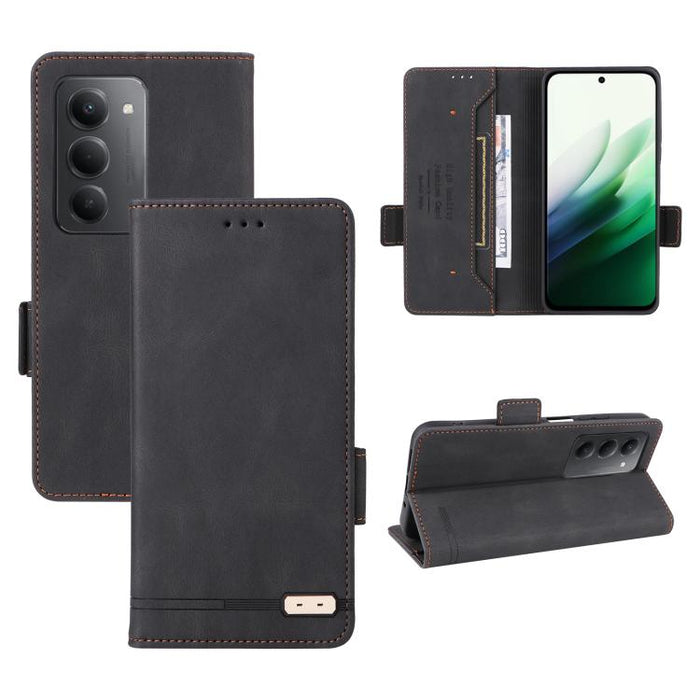 Funda de teléfono de cuero con cierre magnético, For Redmi Turbo 5 Max / Poco X8 Pro Max 5G, For Redmi Note 15 Pro+ 5G 163.3mm / Poco M8 Pro 5G, For Redmi Note 15 5G / 4G 164mm / Poco M8 5G, For Redmi K90 Pro Max 5G / Poco F8 Ultra                     ...
