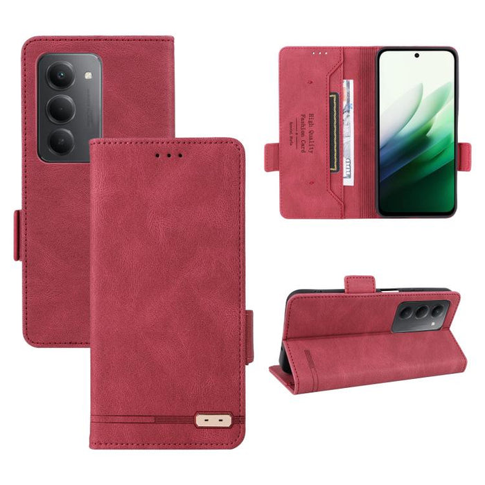 Funda de teléfono de cuero con cierre magnético, For Redmi Turbo 5 Max / Poco X8 Pro Max 5G, For Redmi Note 15 Pro+ 5G 163.3mm / Poco M8 Pro 5G, For Redmi Note 15 5G / 4G 164mm / Poco M8 5G, For Redmi K90 Pro Max 5G / Poco F8 Ultra                     ...