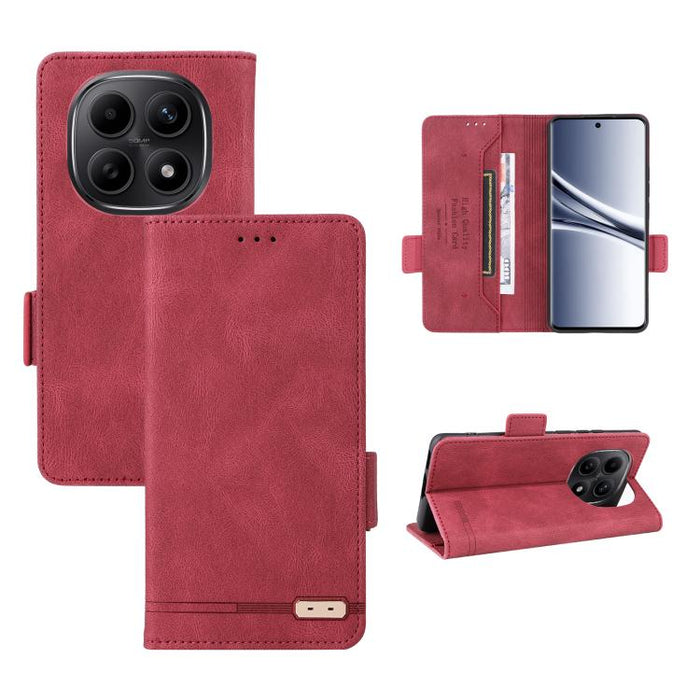 Funda de teléfono de cuero con cierre magnético, For Redmi Turbo 5 Max / Poco X8 Pro Max 5G, For Redmi Note 15 Pro+ 5G 163.3mm / Poco M8 Pro 5G, For Redmi Note 15 5G / 4G 164mm / Poco M8 5G, For Redmi K90 Pro Max 5G / Poco F8 Ultra                     ...