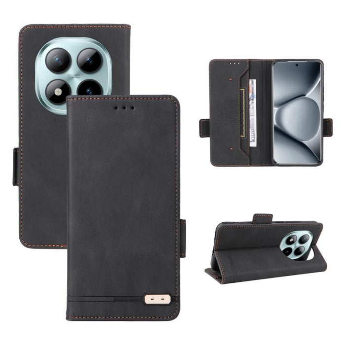 Funda de teléfono de cuero con cierre magnético, For Redmi Turbo 5 Max / Poco X8 Pro Max 5G, For Redmi Note 15 Pro+ 5G 163.3mm / Poco M8 Pro 5G, For Redmi Note 15 5G / 4G 164mm / Poco M8 5G, For Redmi K90 Pro Max 5G / Poco F8 Ultra                     ...