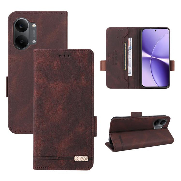 Funda de teléfono de cuero con cierre magnético, For Redmi Turbo 5 Max / Poco X8 Pro Max 5G, For Redmi Note 15 Pro+ 5G 163.3mm / Poco M8 Pro 5G, For Redmi Note 15 5G / 4G 164mm / Poco M8 5G, For Redmi K90 Pro Max 5G / Poco F8 Ultra                     ...