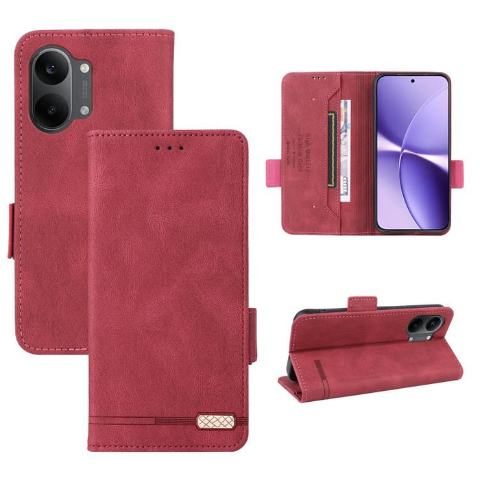 Funda de teléfono de cuero con cierre magnético, For Redmi Turbo 5 Max / Poco X8 Pro Max 5G, For Redmi Note 15 Pro+ 5G 163.3mm / Poco M8 Pro 5G, For Redmi Note 15 5G / 4G 164mm / Poco M8 5G, For Redmi K90 Pro Max 5G / Poco F8 Ultra                     ...