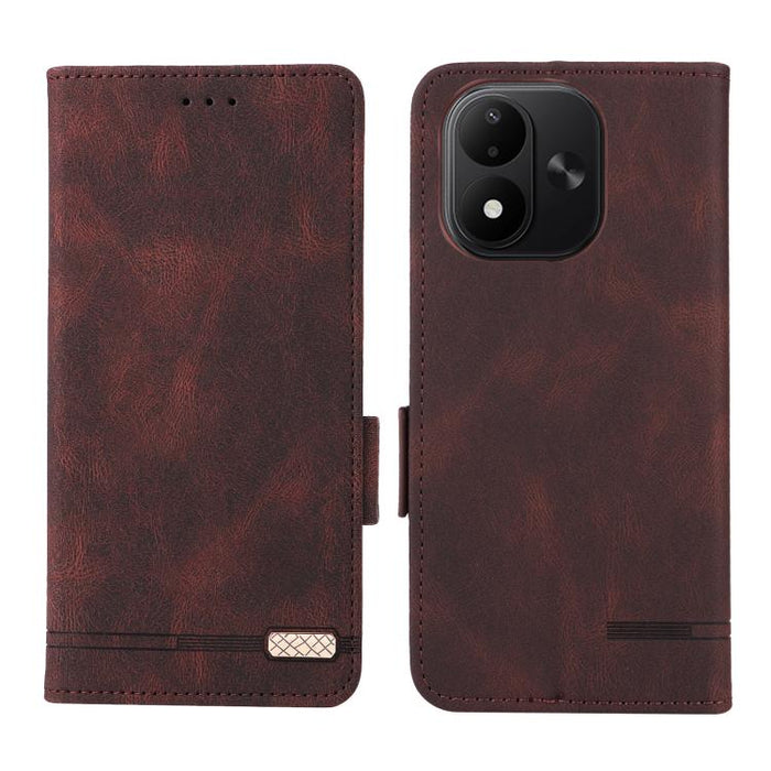 Funda de teléfono de cuero con cierre magnético, For Redmi Turbo 5 Max / Poco X8 Pro Max 5G, For Redmi Note 15 Pro+ 5G 163.3mm / Poco M8 Pro 5G, For Redmi Note 15 5G / 4G 164mm / Poco M8 5G, For Redmi K90 Pro Max 5G / Poco F8 Ultra                     ...
