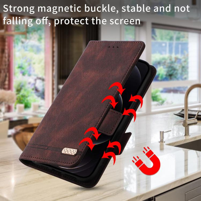 Funda de teléfono de cuero con cierre magnético, For Redmi Turbo 5 Max / Poco X8 Pro Max 5G, For Redmi Note 15 Pro+ 5G 163.3mm / Poco M8 Pro 5G, For Redmi Note 15 5G / 4G 164mm / Poco M8 5G, For Redmi K90 Pro Max 5G / Poco F8 Ultra                     ...