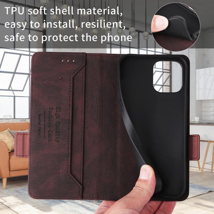 Funda de teléfono de cuero con cierre magnético, For Redmi Turbo 5 Max / Poco X8 Pro Max 5G, For Redmi Note 15 Pro+ 5G 163.3mm / Poco M8 Pro 5G, For Redmi Note 15 5G / 4G 164mm / Poco M8 5G, For Redmi K90 Pro Max 5G / Poco F8 Ultra                     ...