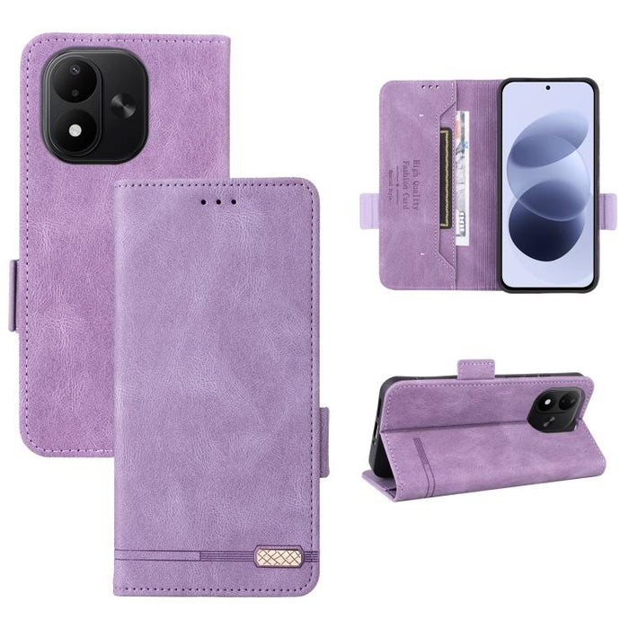 Funda de teléfono de cuero con cierre magnético, For Redmi Turbo 5 Max / Poco X8 Pro Max 5G, For Redmi Note 15 Pro+ 5G 163.3mm / Poco M8 Pro 5G, For Redmi Note 15 5G / 4G 164mm / Poco M8 5G, For Redmi K90 Pro Max 5G / Poco F8 Ultra                     ...