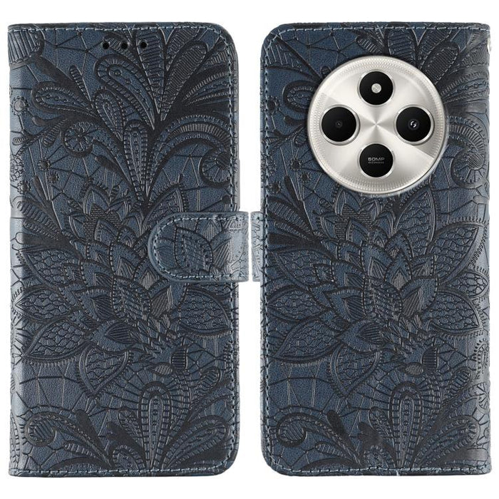 Funda para teléfono de cuero con tapa y estampado de flores de encaje, For Xiaomi 17 Pro, For Xiaomi 17, For Xiaomi 15T Pro 5G, For Xiaomi 15T 5G, For Xiaomi Poco F7 Ultra / Redmi K80 Pro, For Xiaomi Poco F7 Pro / Redmi K80                             ...