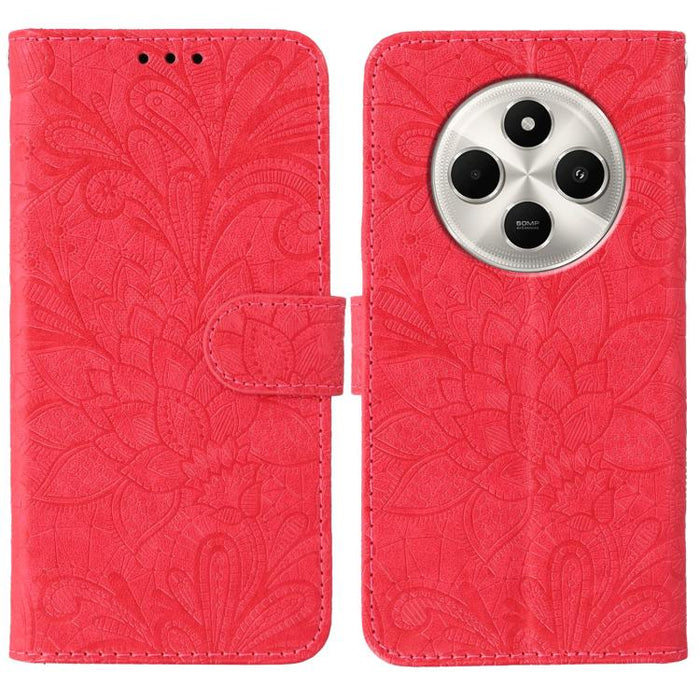 Funda para teléfono de cuero con tapa y estampado de flores de encaje, For Xiaomi 17 Pro, For Xiaomi 17, For Xiaomi 15T Pro 5G, For Xiaomi 15T 5G, For Xiaomi Poco F7 Ultra / Redmi K80 Pro, For Xiaomi Poco F7 Pro / Redmi K80                             ...
