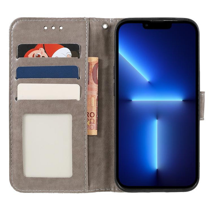 Funda para teléfono de cuero con tapa y estampado de flores de encaje, For Xiaomi 17 Pro, For Xiaomi 17, For Xiaomi 15T Pro 5G, For Xiaomi 15T 5G, For Xiaomi Poco F7 Ultra / Redmi K80 Pro, For Xiaomi Poco F7 Pro / Redmi K80                             ...
