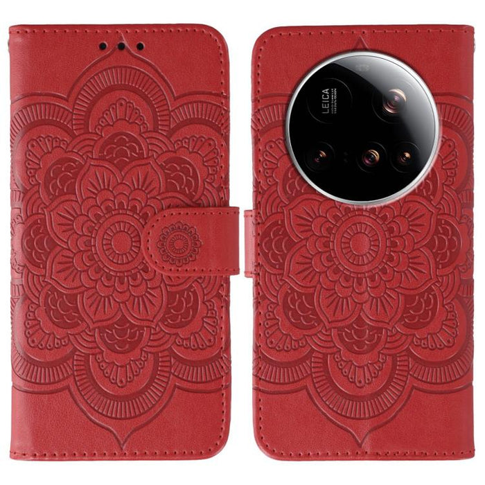 Funda de cuero para teléfono con estampado de mandala de sol, For Xiaomi 17 Pro, For Xiaomi 17, For Xiaomi 15T Pro 5G, For Xiaomi 15T 5G, For Xiaomi Poco F7 Ultra / Redmi K80 Pro, For Xiaomi Poco F7 Pro / Redmi K80, For Xiaomi 15 Ultra                 ...