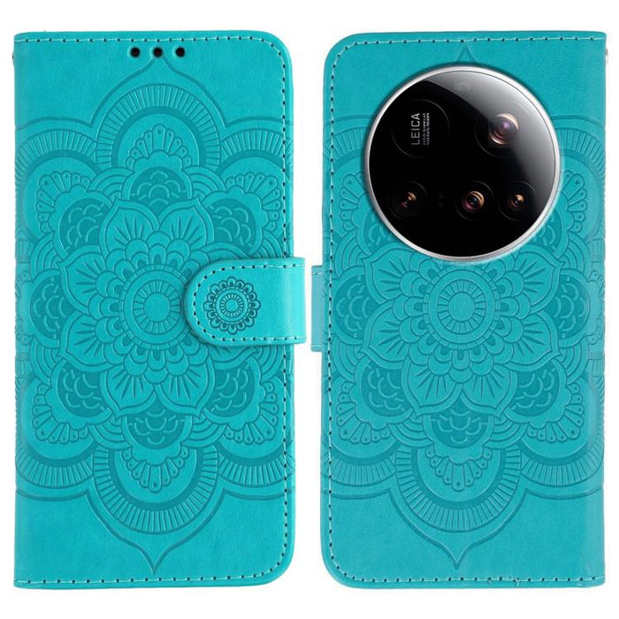 Funda de cuero para teléfono con estampado de mandala de sol, For Xiaomi 17 Pro, For Xiaomi 17, For Xiaomi 15T Pro 5G, For Xiaomi 15T 5G, For Xiaomi Poco F7 Ultra / Redmi K80 Pro, For Xiaomi Poco F7 Pro / Redmi K80, For Xiaomi 15 Ultra                 ...